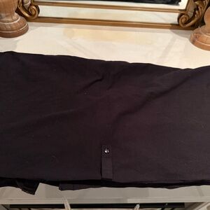 Lululemon Black Vinyasa Snap Scarf